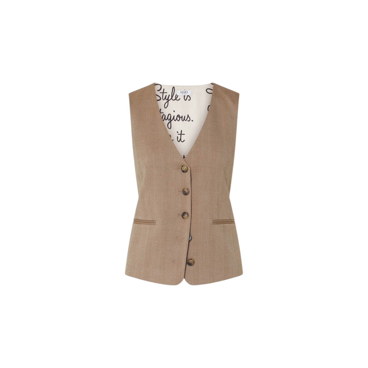 Liu Jo gilet con alamari