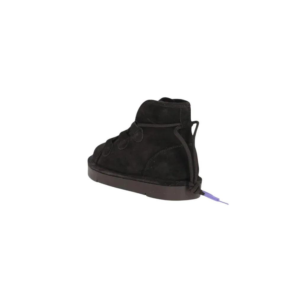 Panchic Ankle boot suede faux fur lining