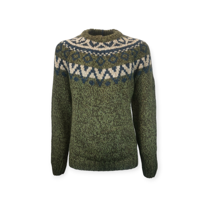 Wool&co maglione fantasia