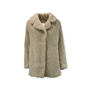 CAPPOTTO IN SHERPA CON REVERS