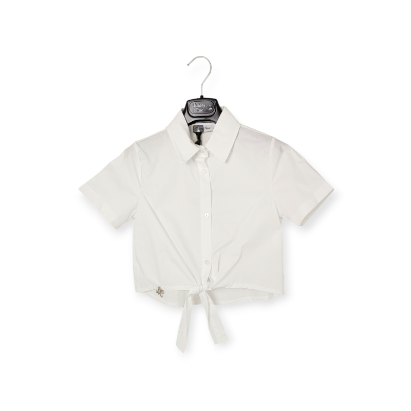 Melany rose camicia cropped