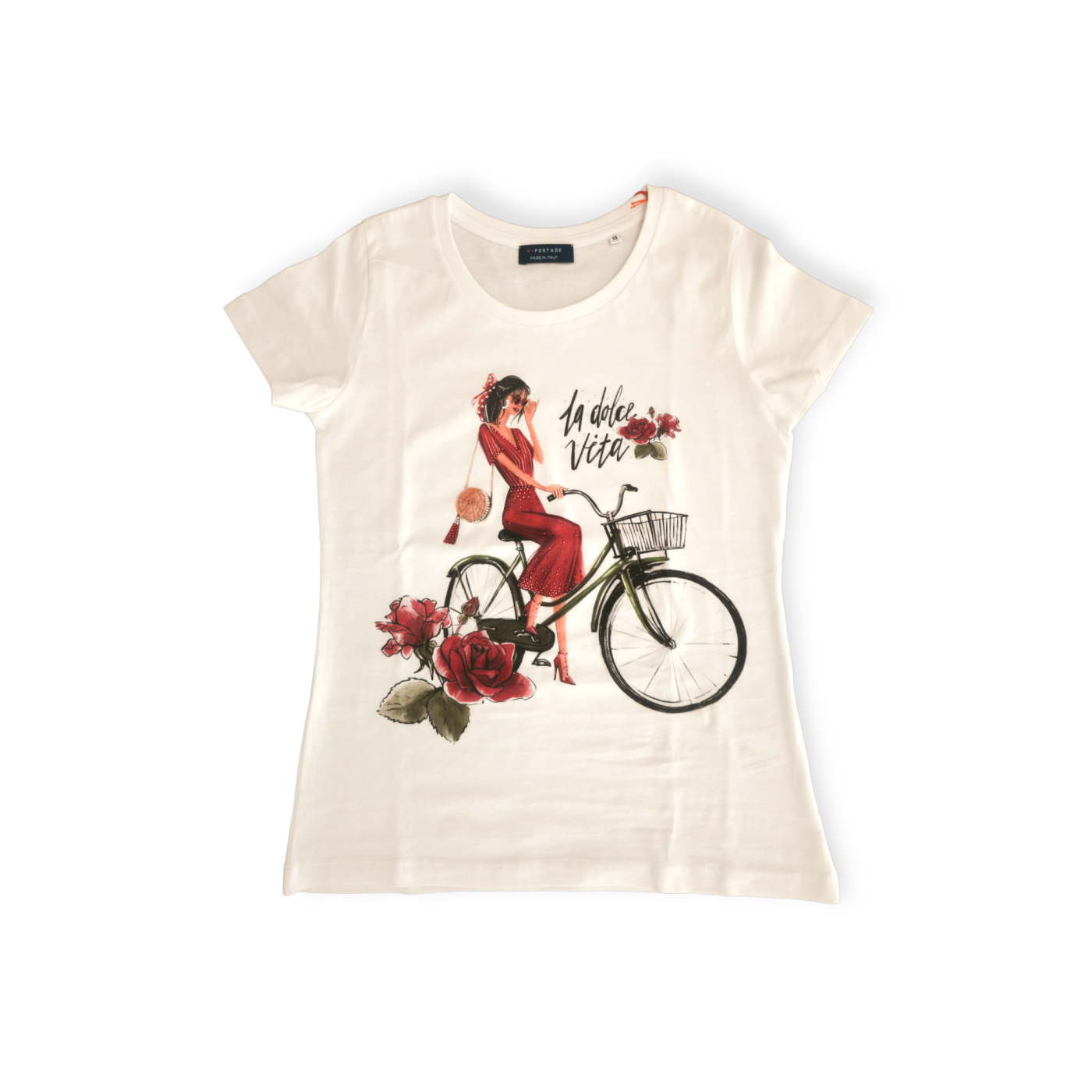 W-Postage t-shirt stampa