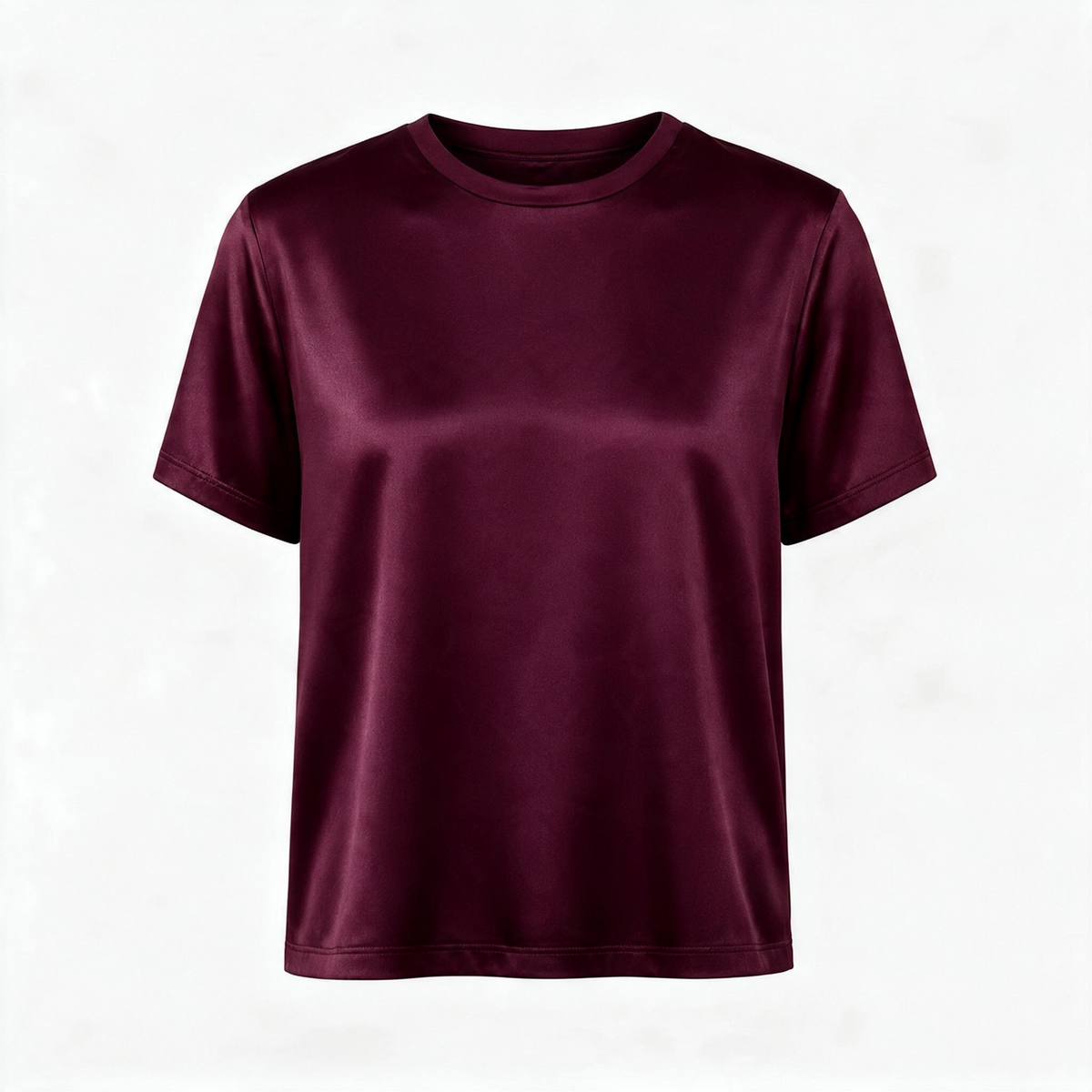 Giorgia&Johns blusa basic donna in viscosa girocollo