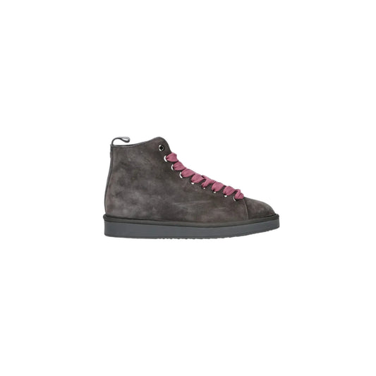 Panchic Ankle boot suede faux fur lining