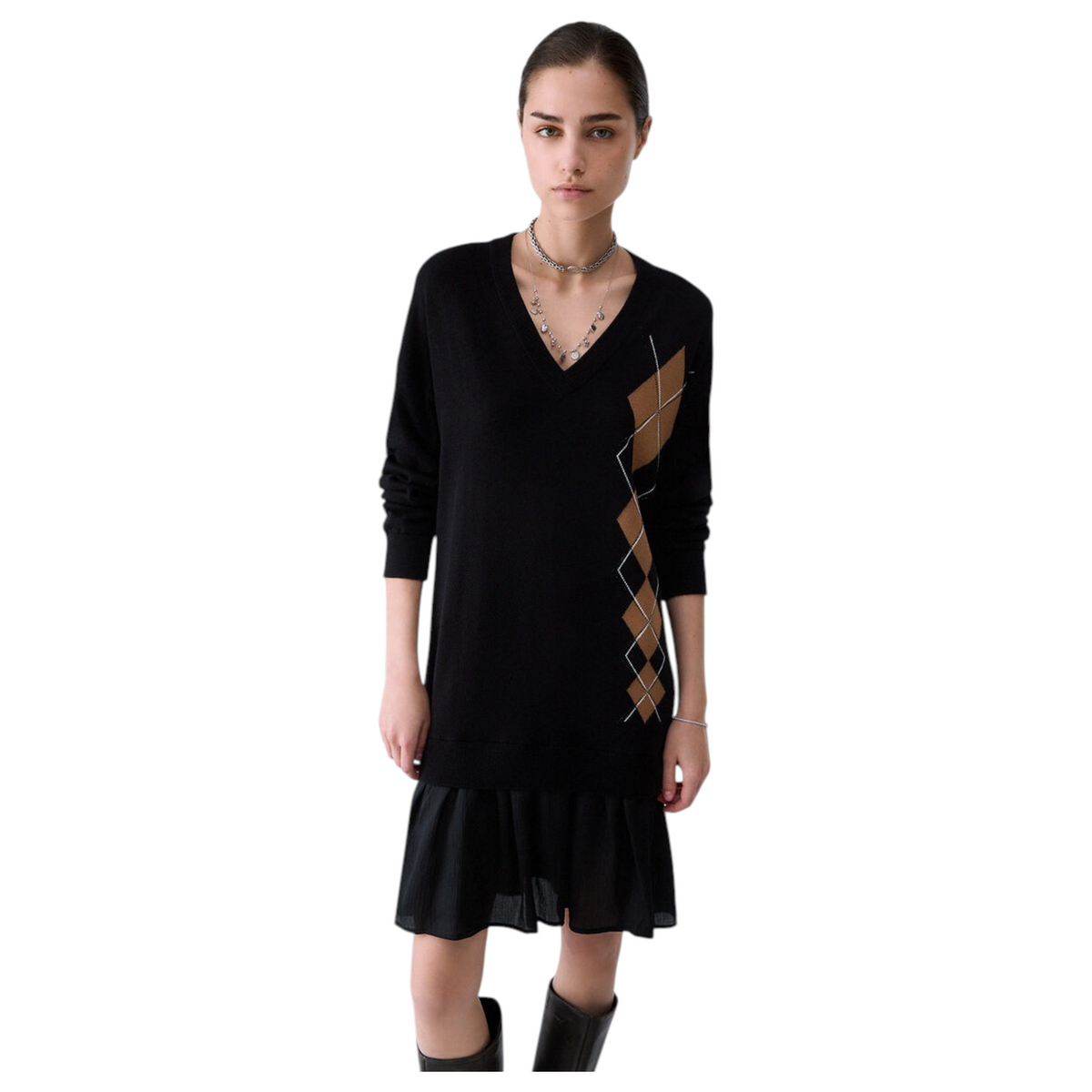 Liu jo abito corto in maglia