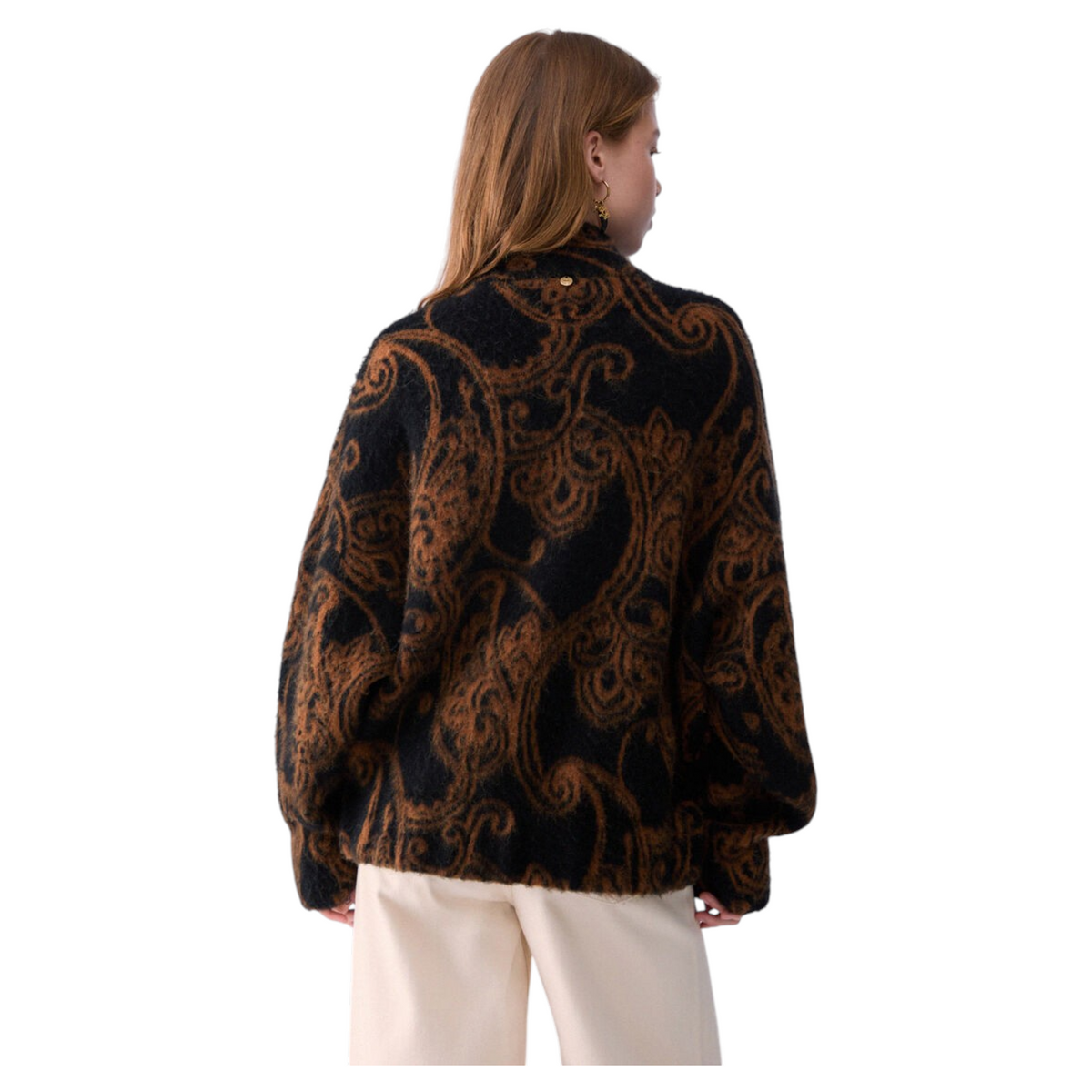Liu Jo bomber in maglia jacquard