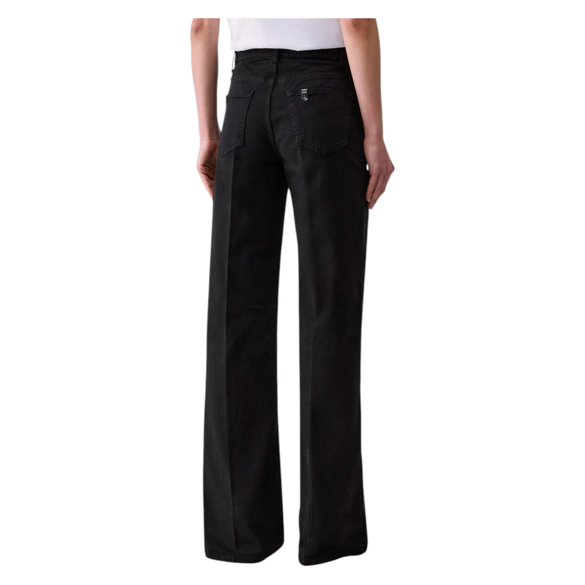 Liu Jo pantalone flare con fibbie