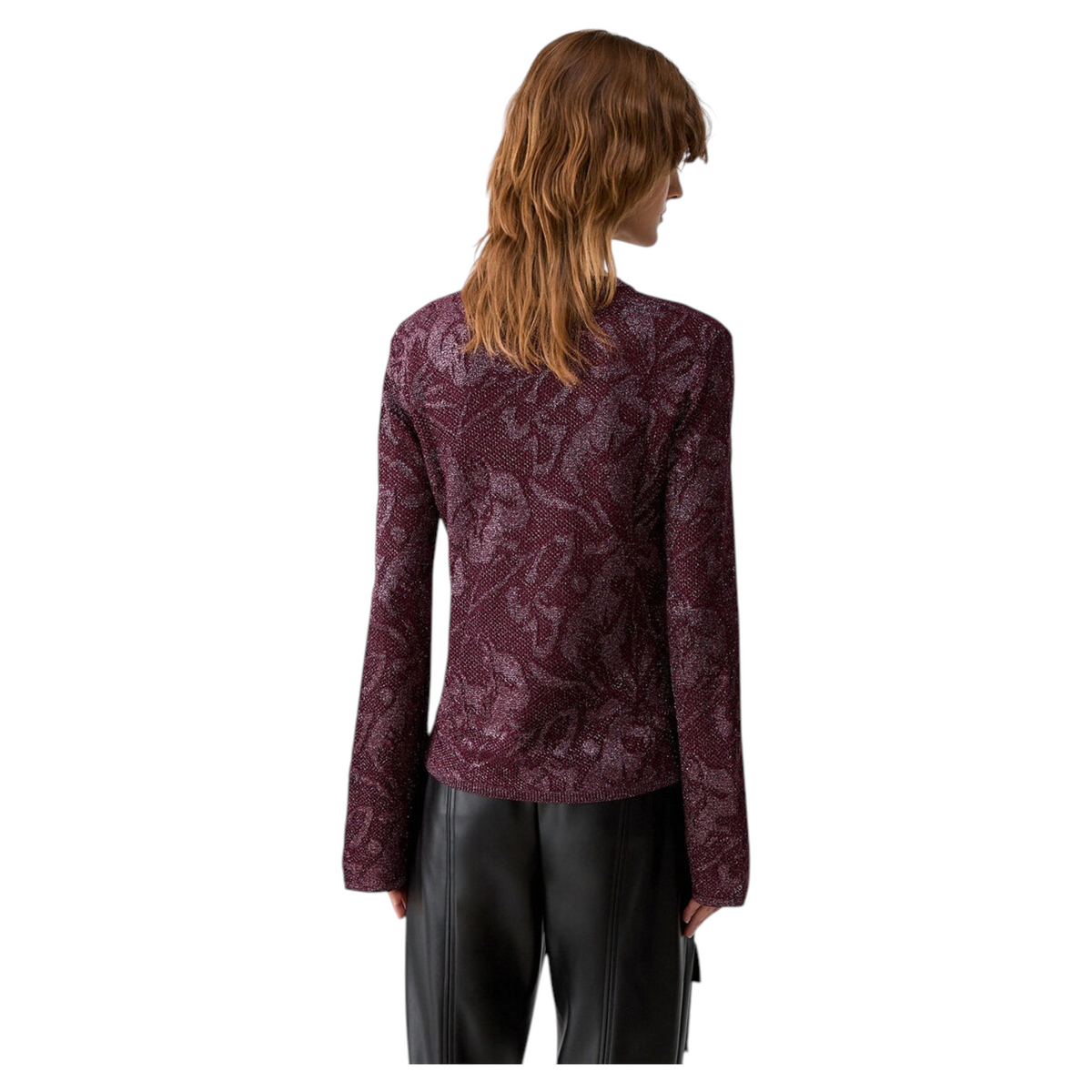 Liu Jo maglia in pizzo lamé