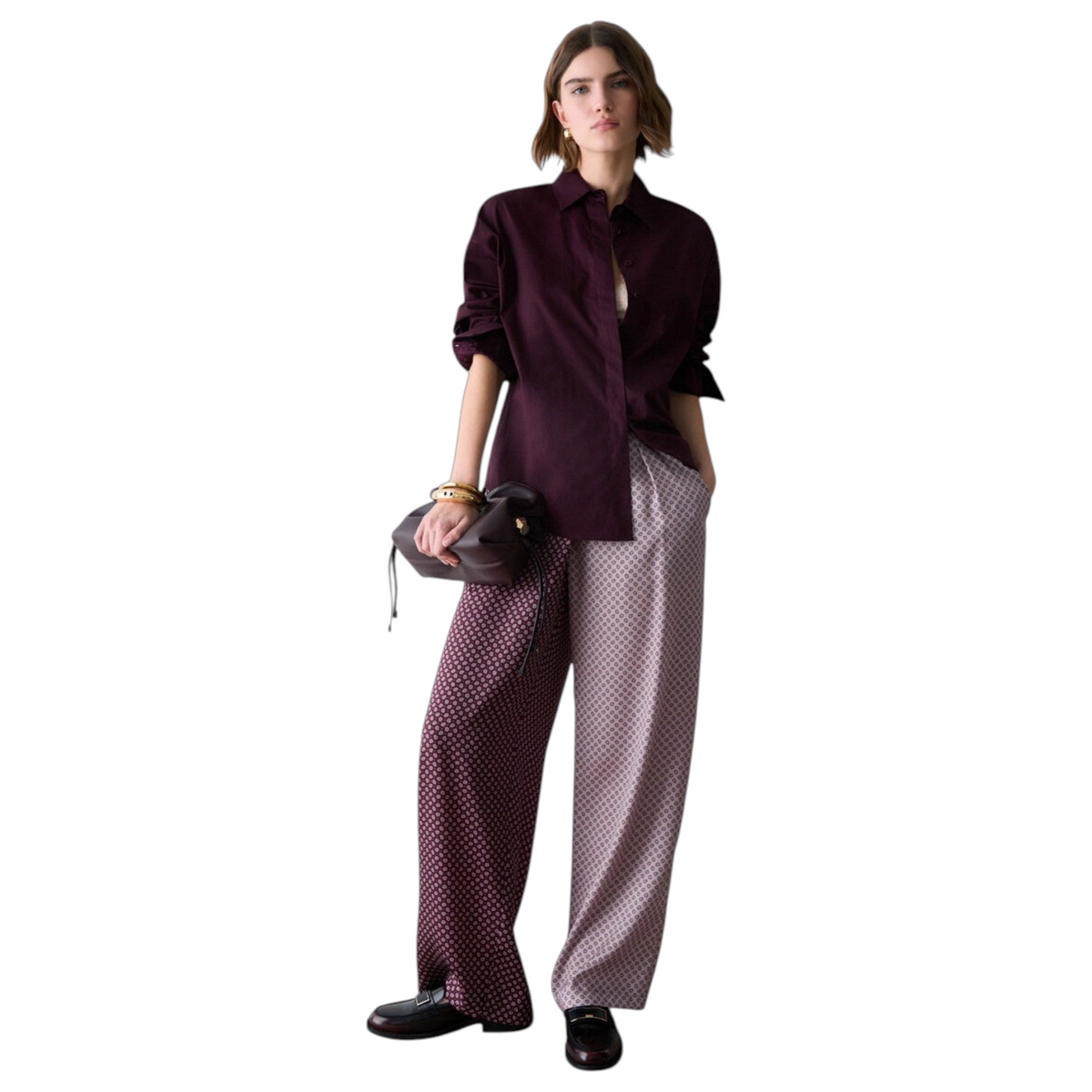 Liu Jo camicia con inserto in raso jacquard