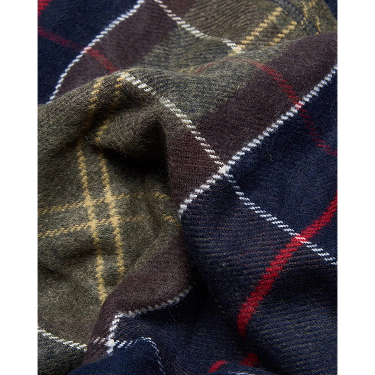 Barbour scialle Staffin tartan serape