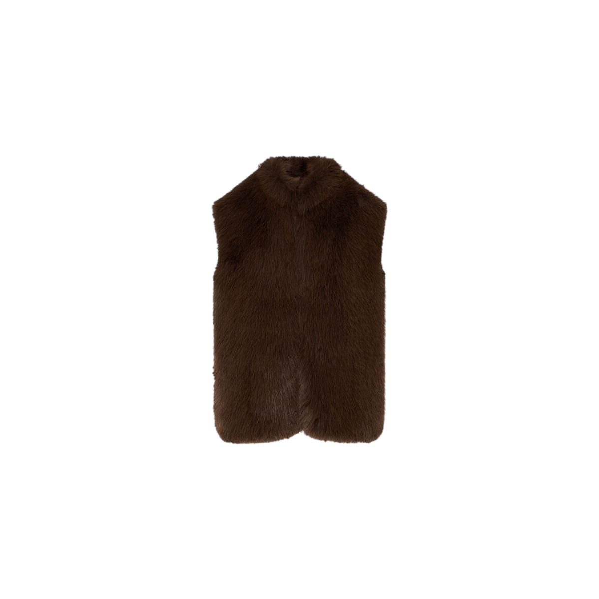 Liu Jo gilet in pelliccia sintetica con cintura