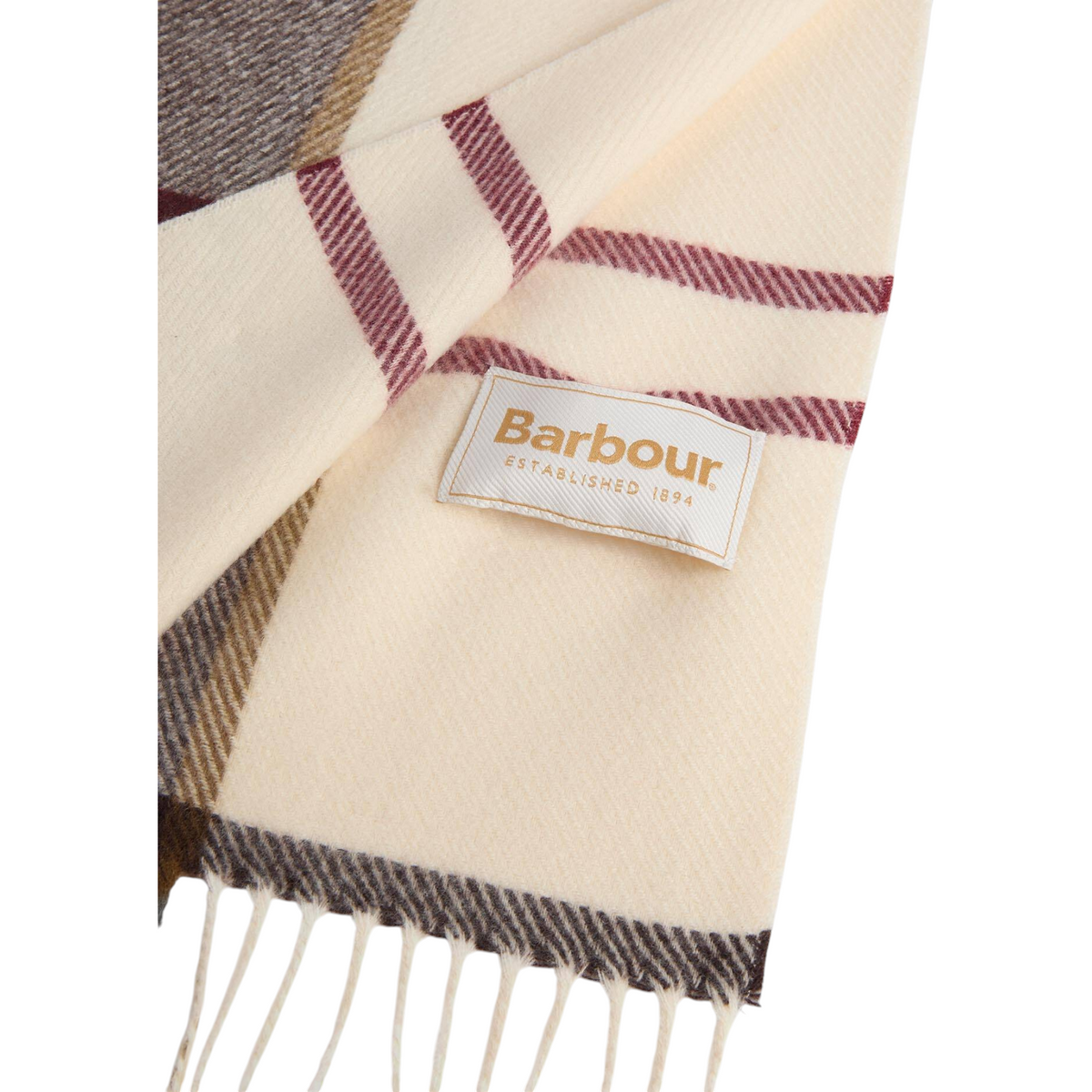 Barbour sciarpa in tartan Harriet