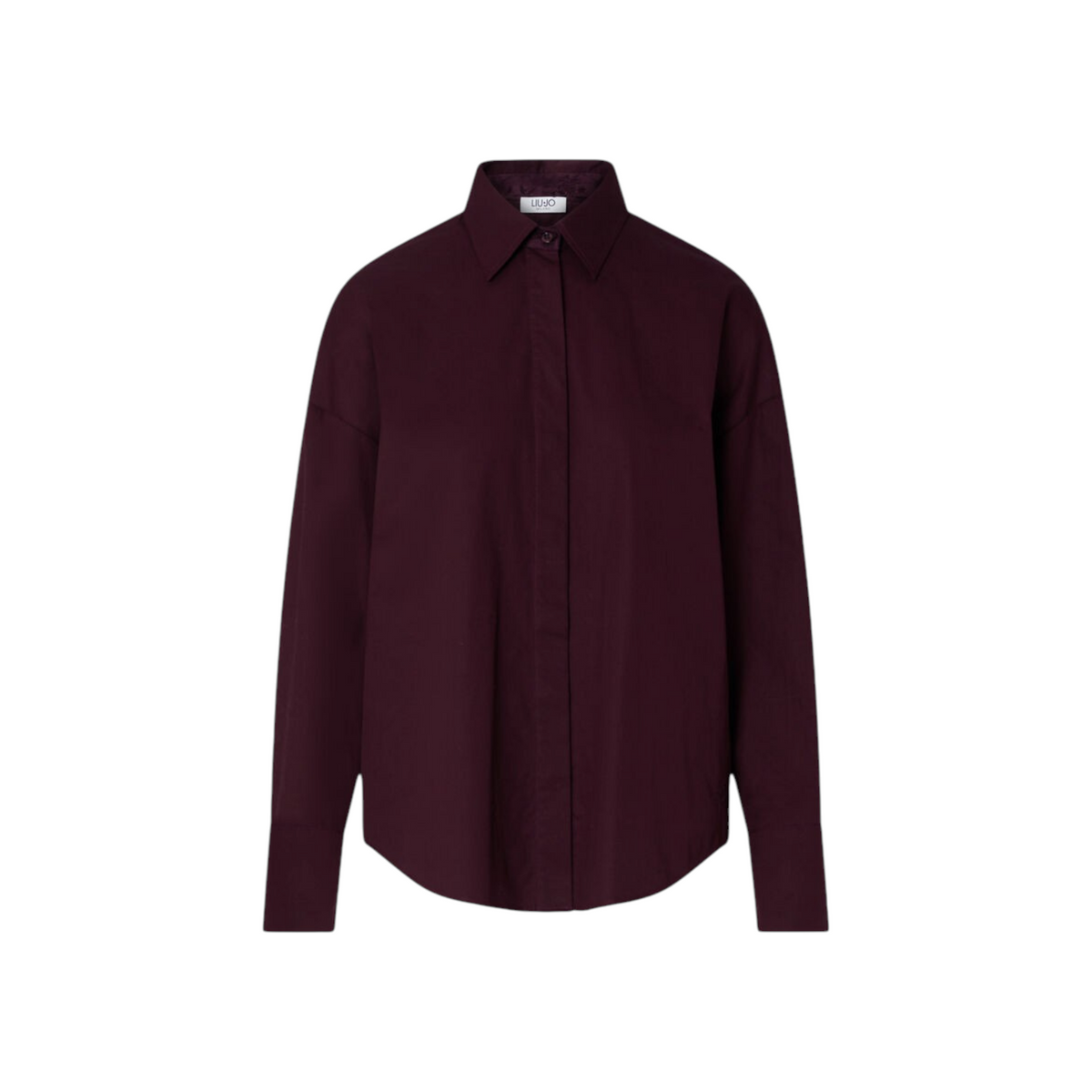 Liu Jo camicia con inserto in raso jacquard