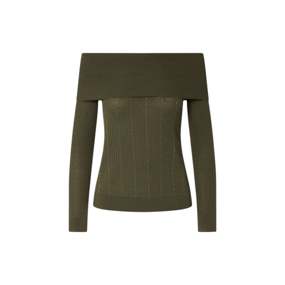 Liu Jo maglia in lana con scollo bardot