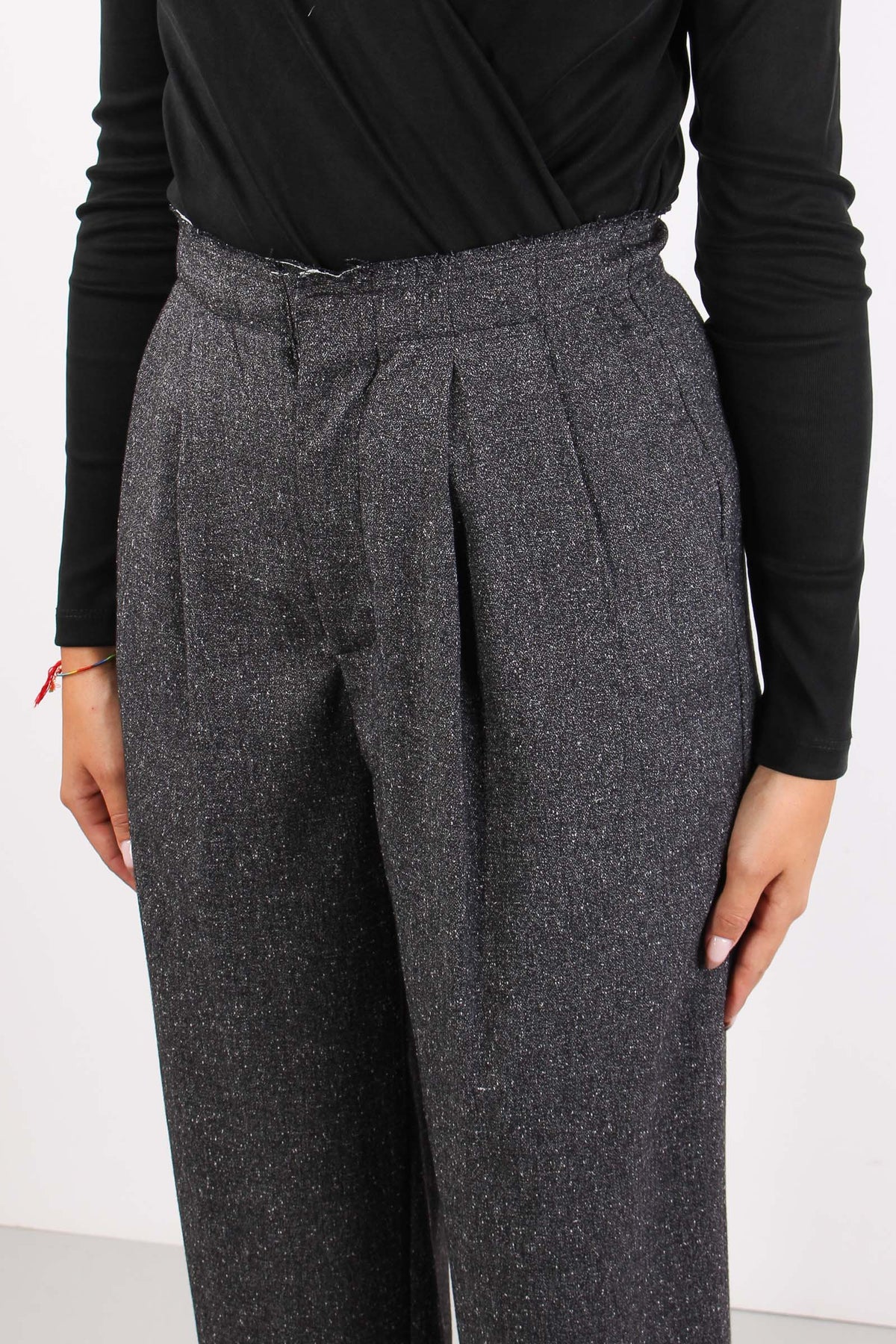 Annarita N pantalone sale e pepe vita sfrangiata