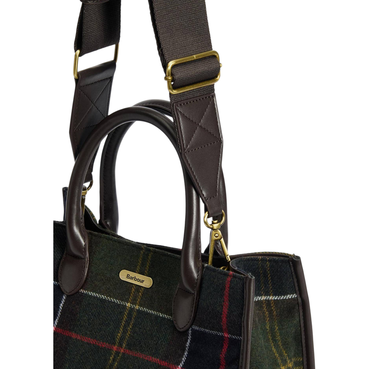 Borsa tote Barrhill in tartan
