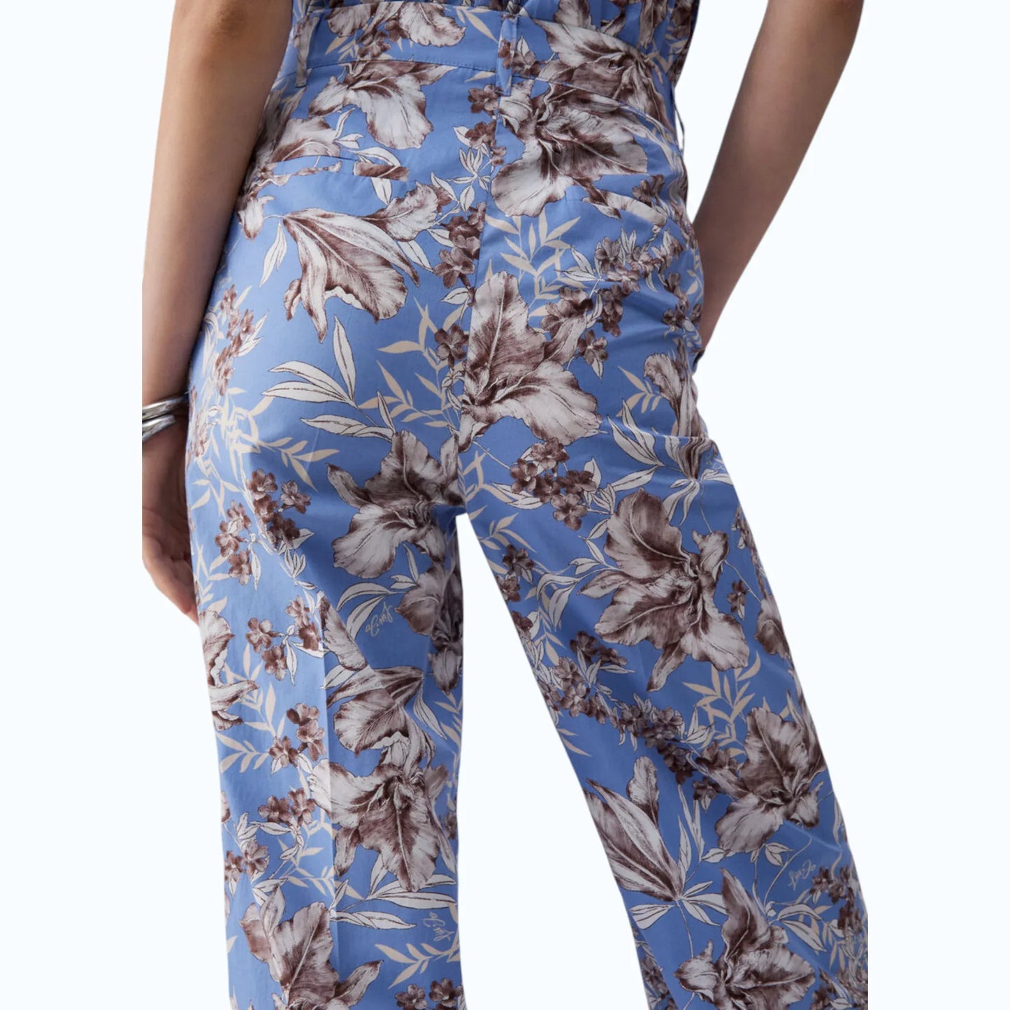 Liu Jo pantalone palazzo in popeline