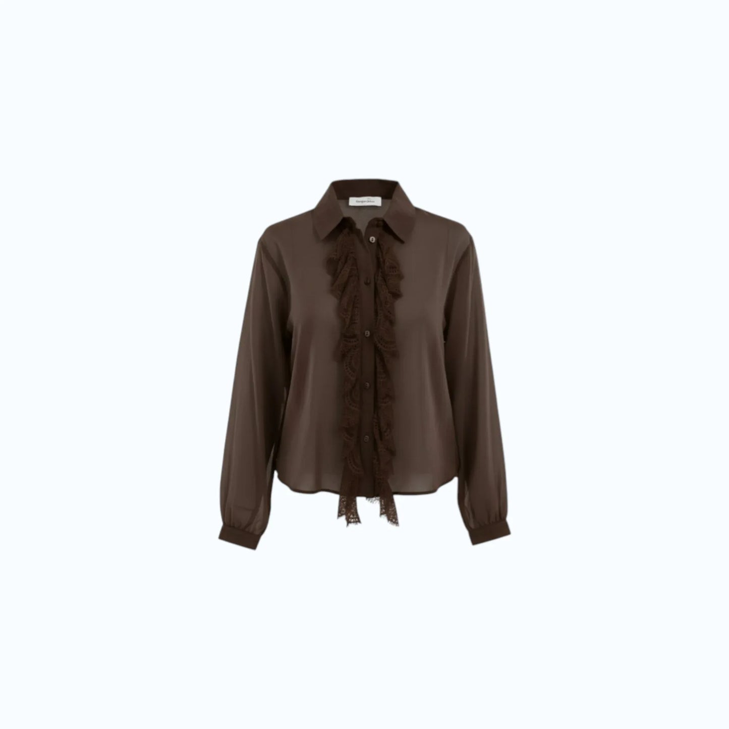 Giorgia&Johns camicia balze in pizzo