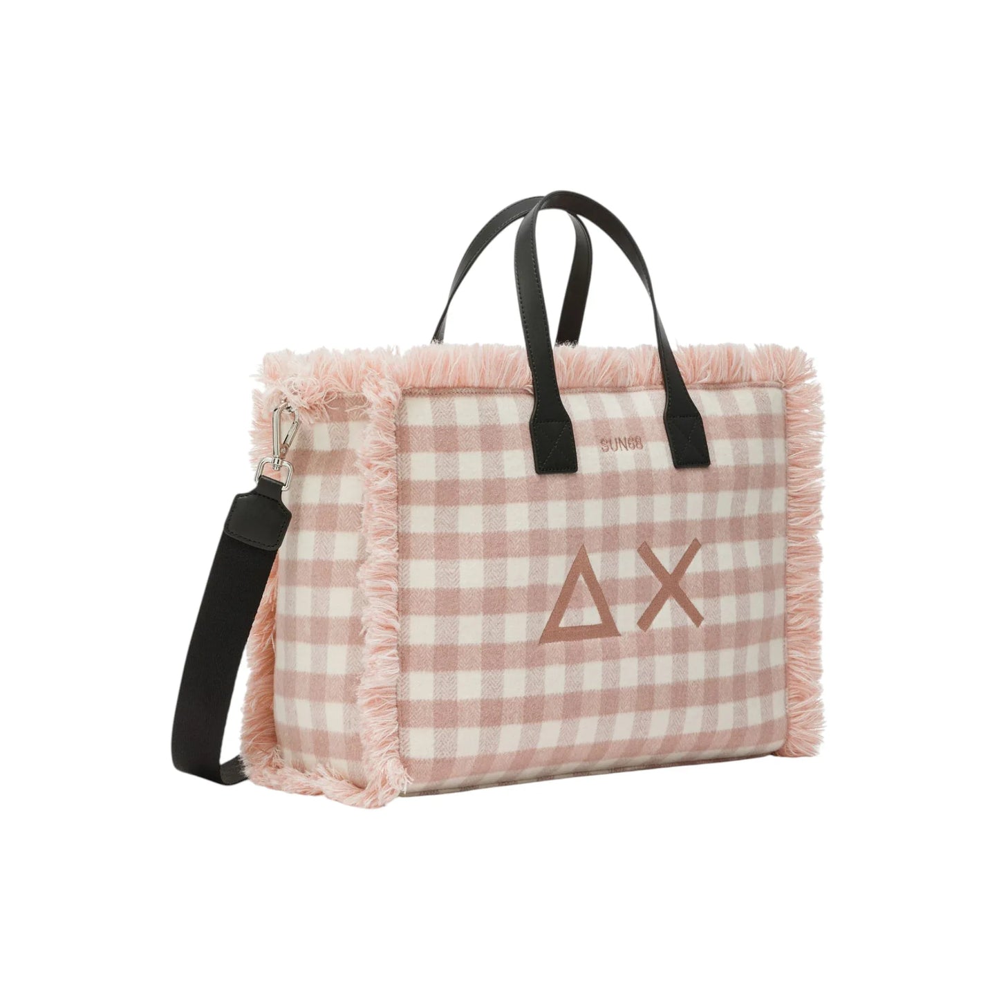 Sun68 Cali midi bag tartan