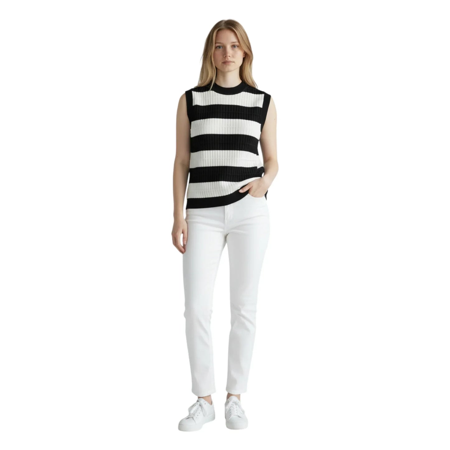 Annarita N gilet in maglia
