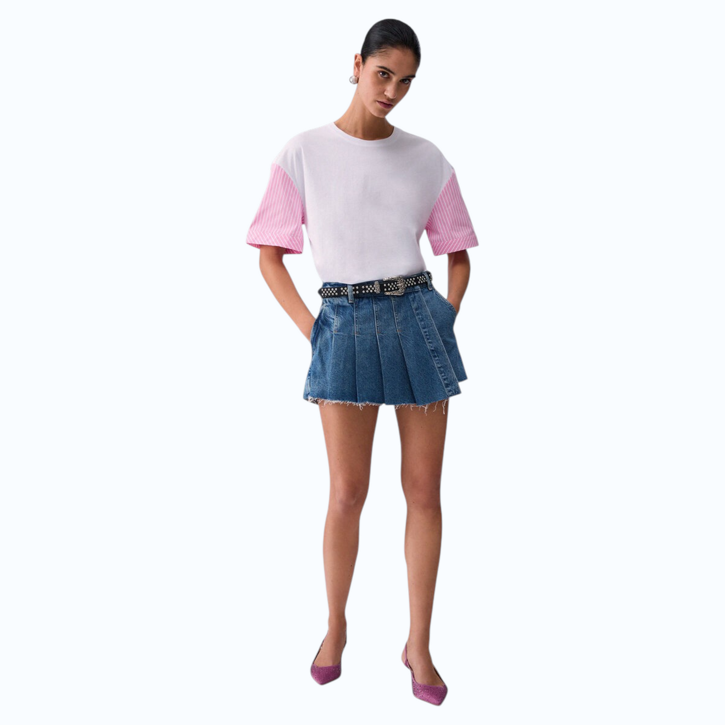 Liu Jo t-shirt con foulard