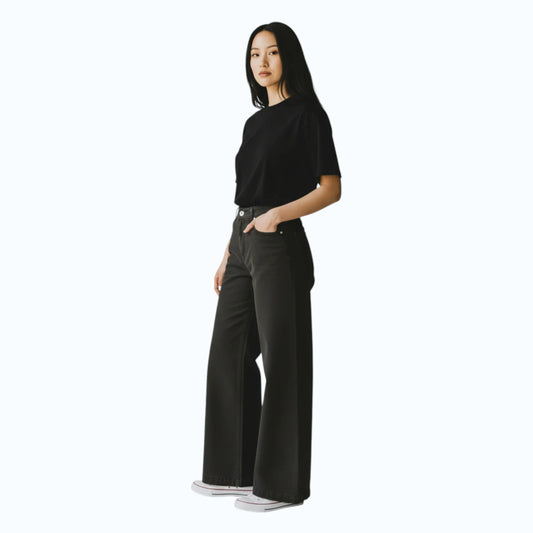 Annarita N pantalone wide leg
