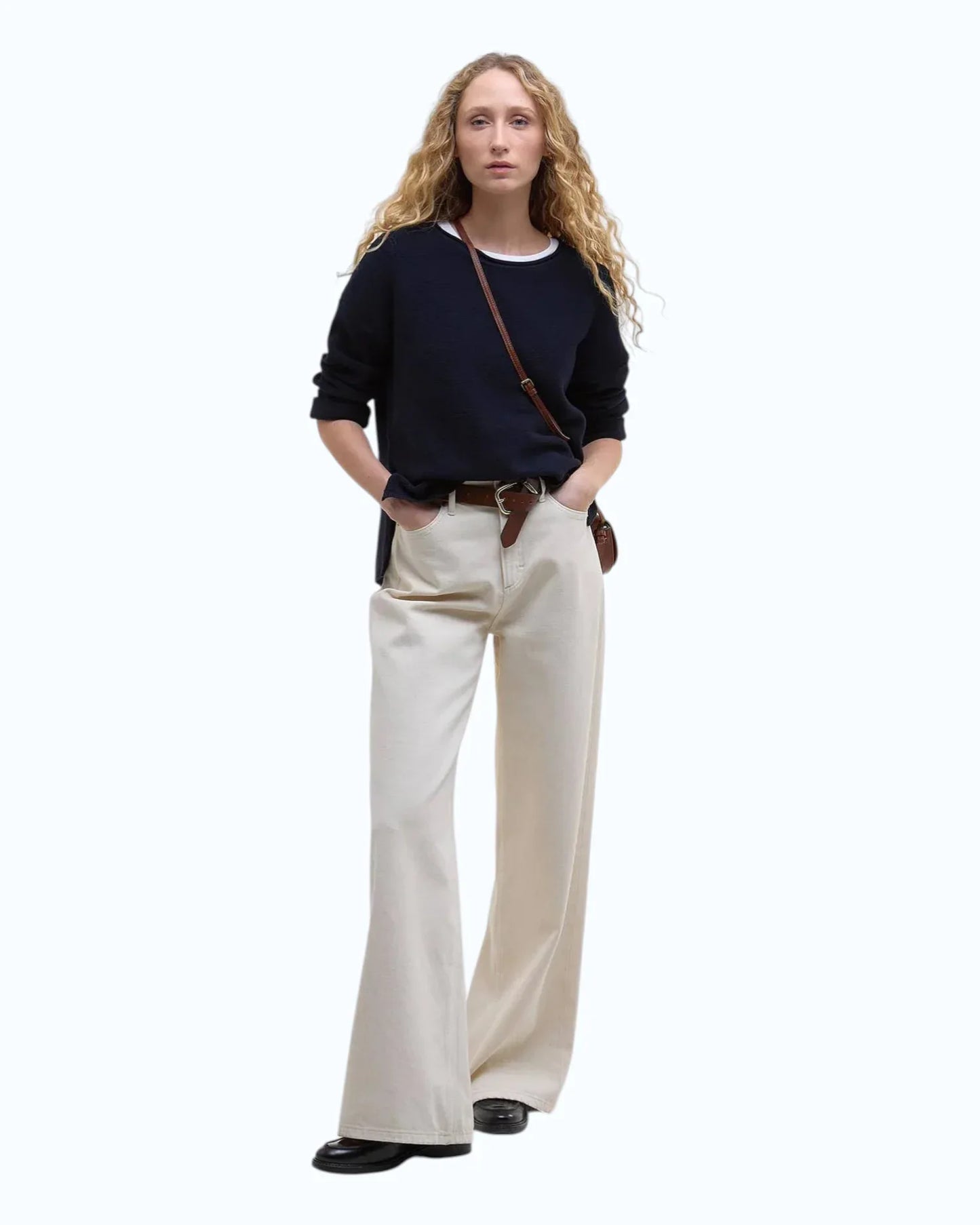 Barbour maglione girocollo Marine