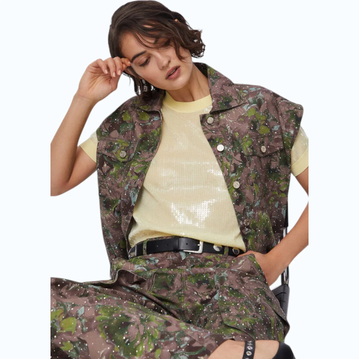 Liu Jo maglia con paillettes