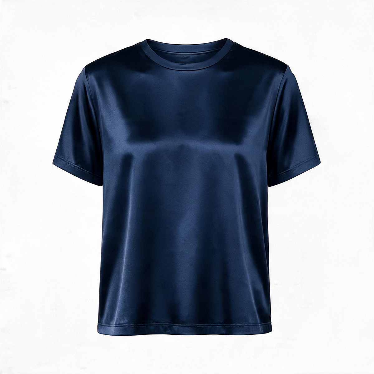 Giorgia&Johns blusa basic donna in viscosa girocollo