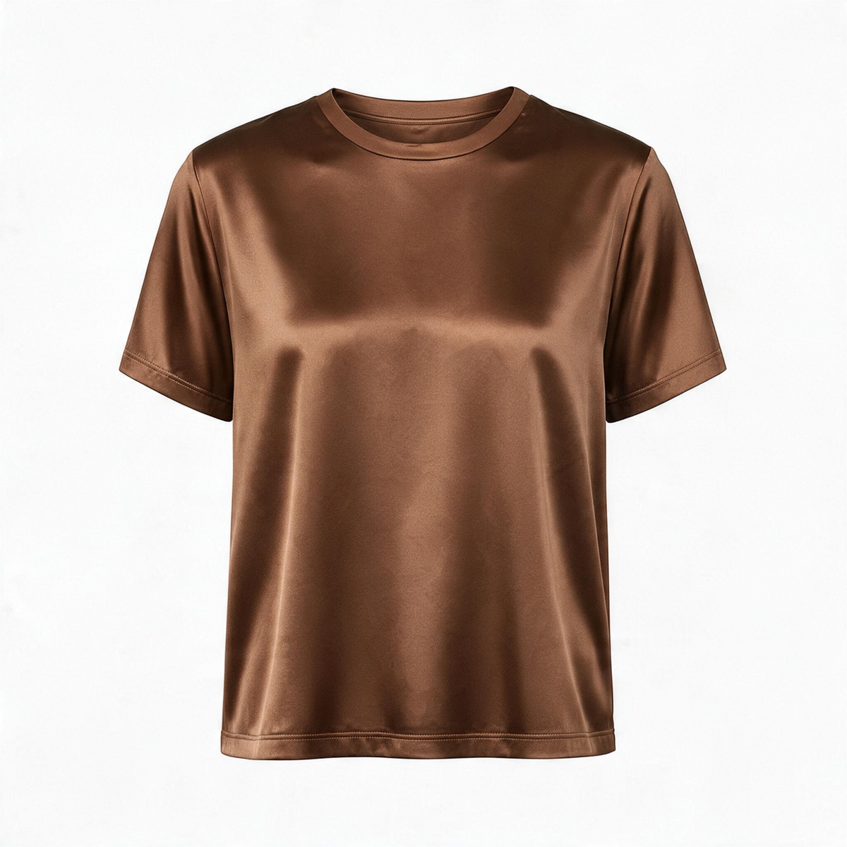 Giorgia&Johns blusa basic donna in viscosa girocollo