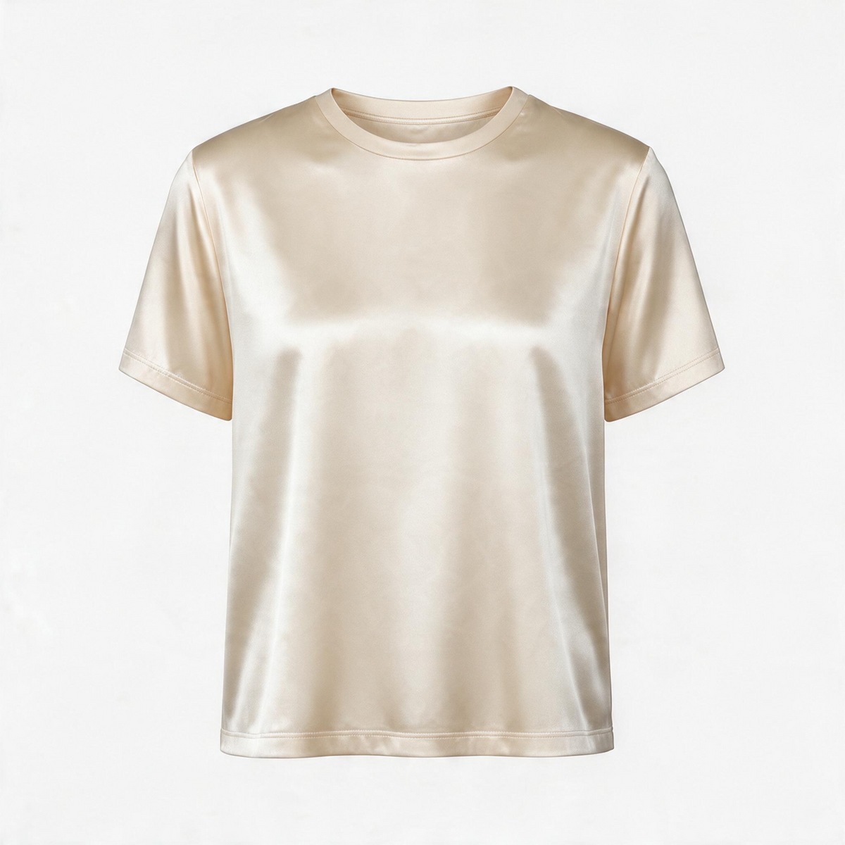 Giorgia&Johns blusa basic donna in viscosa girocollo