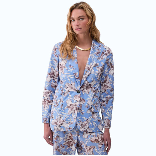 Liu Jo blazer in popeline stampato