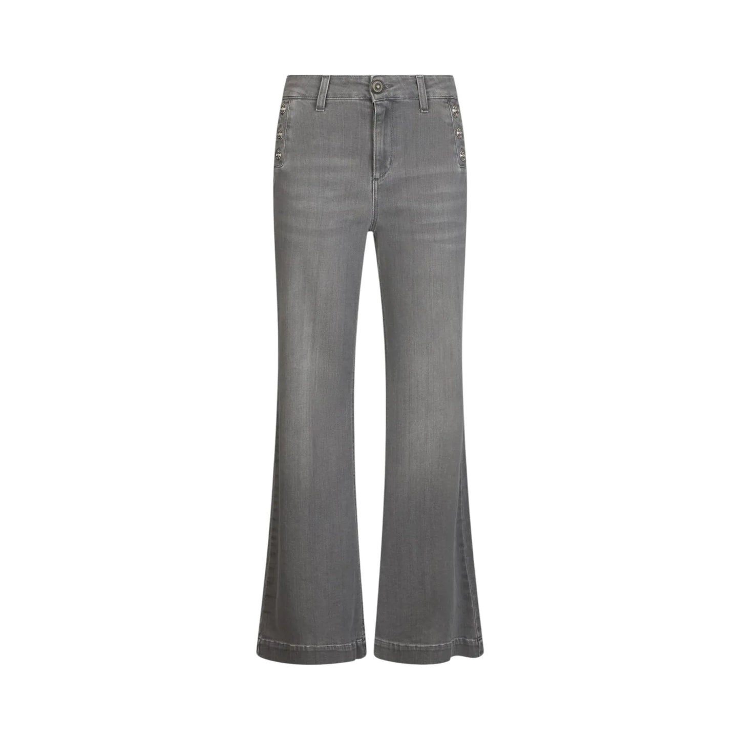 Liu Jo jeans flare a vita alta con bottoni