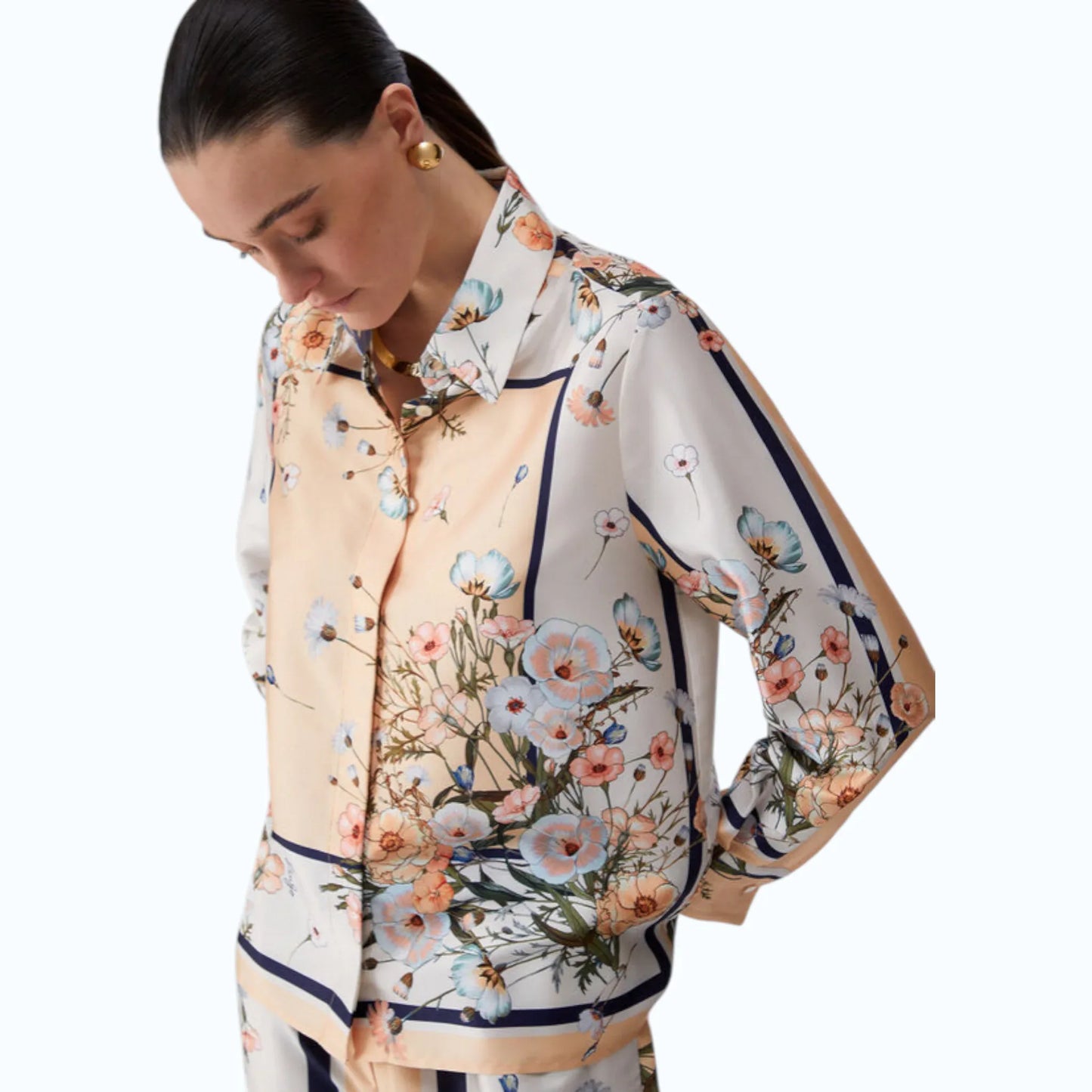 Liu Jo camicia in twill stampato