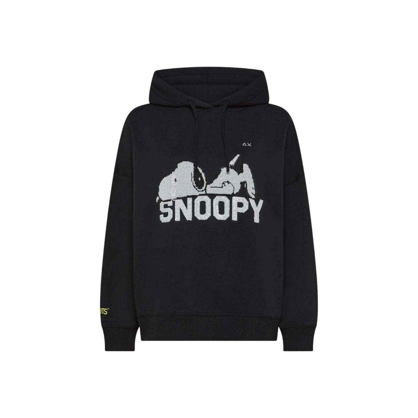 Sun68 Hoodie cotton fleece panuts