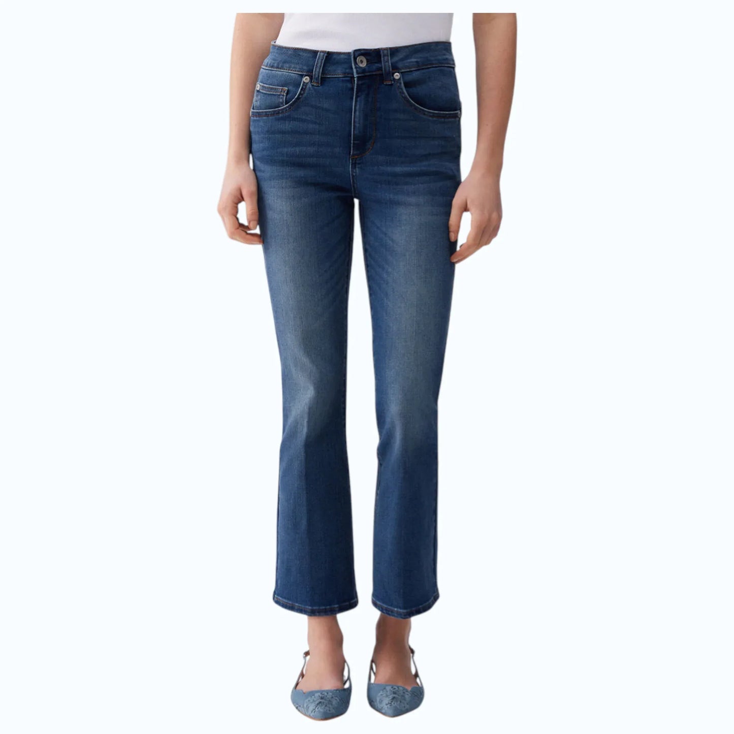Liu Jo jeans flare cropped