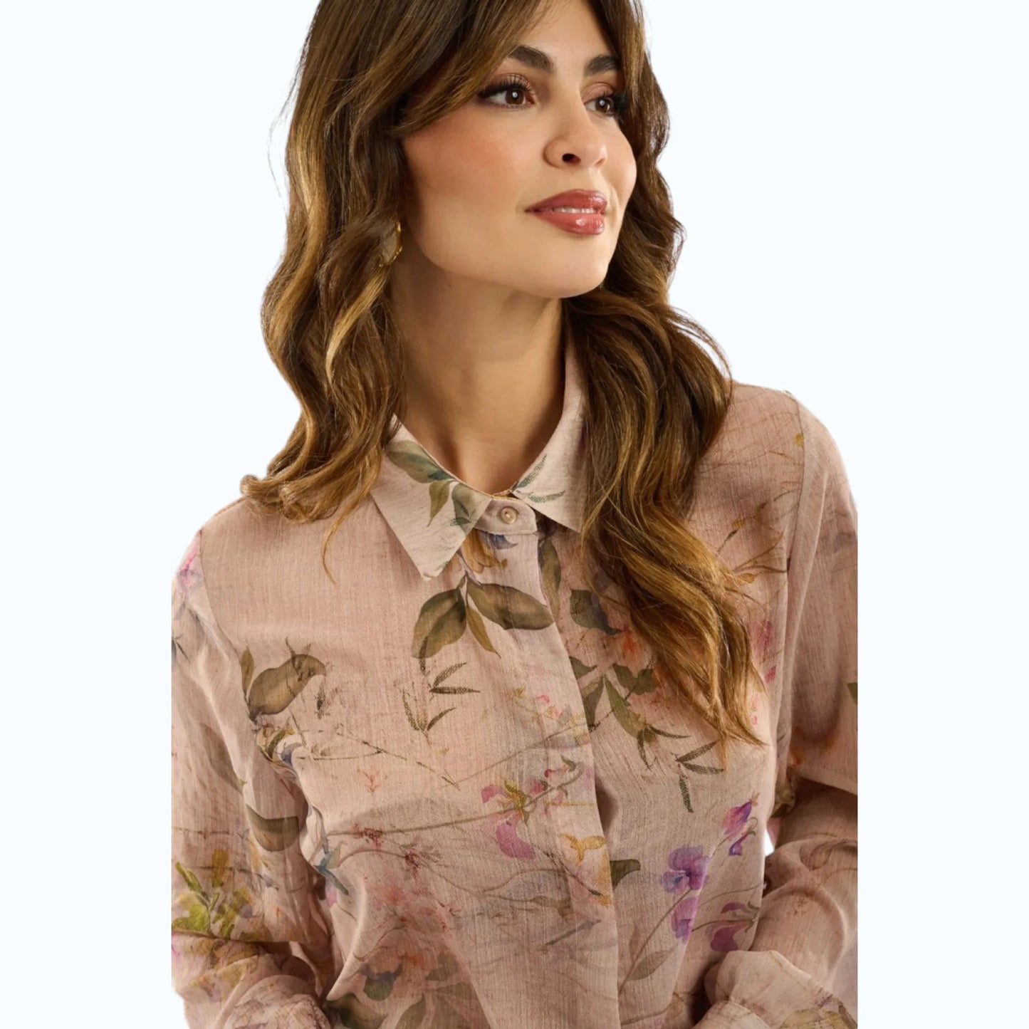 Giorgia&Johns camicia stampa floreale