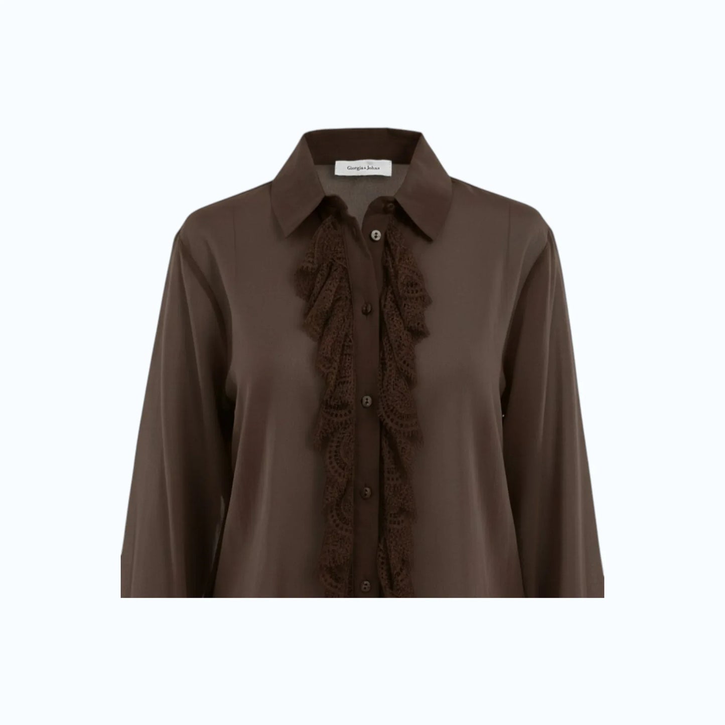 Giorgia&Johns camicia balze in pizzo