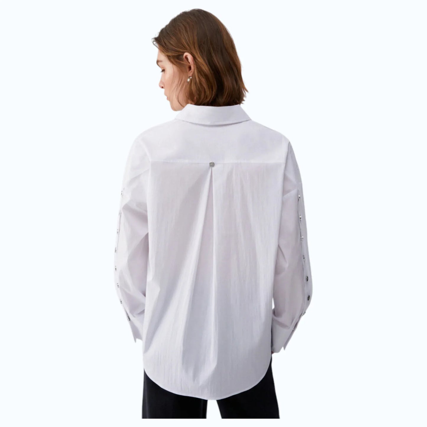 Liu Jo camicia in popeline con borchie