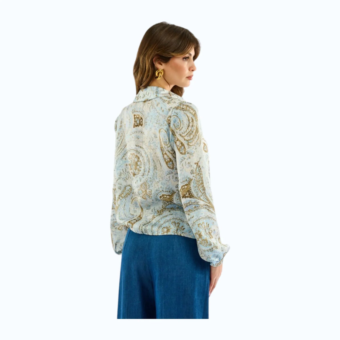 Giorgia&Johns camicia stampa paisley