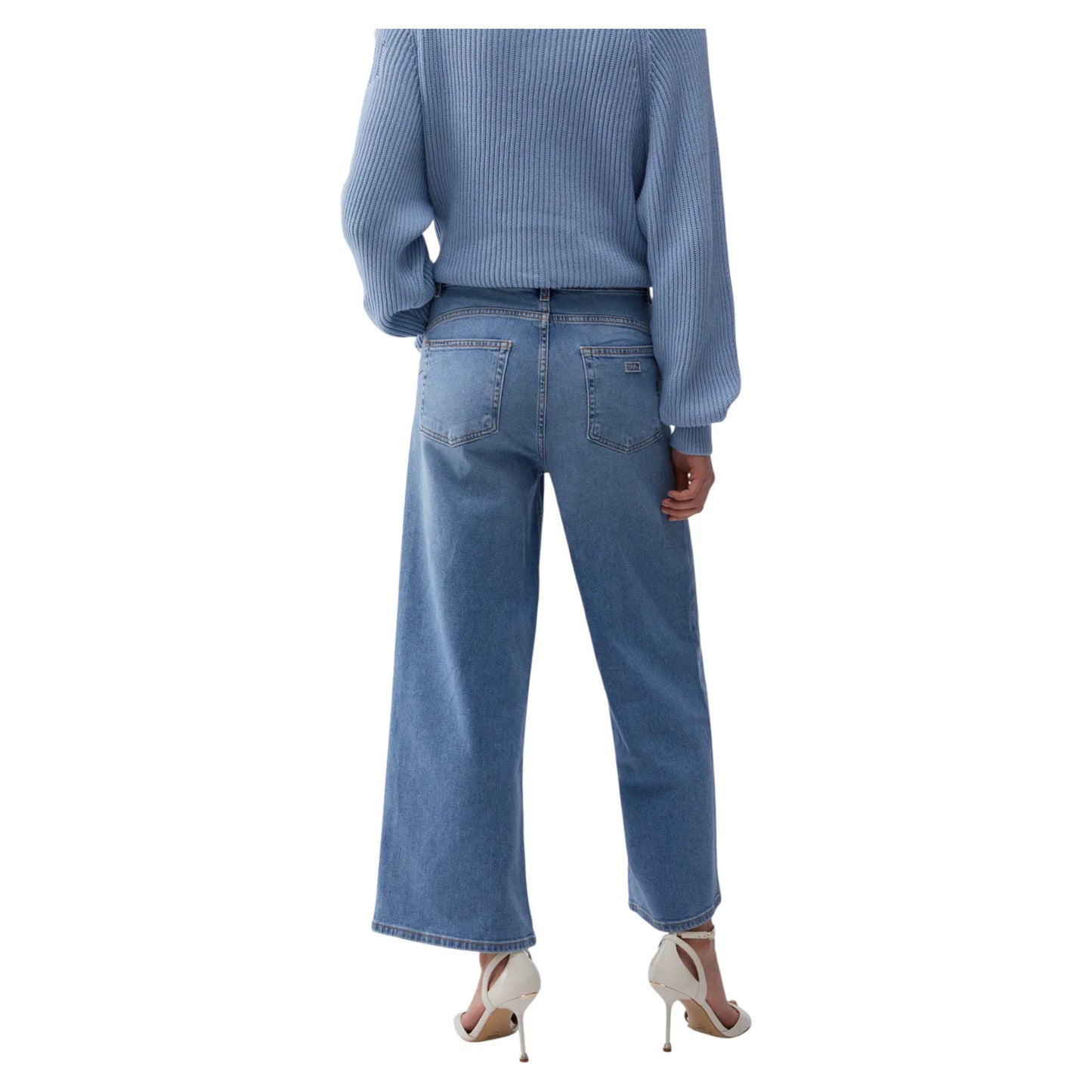 Liu jo flare cropped