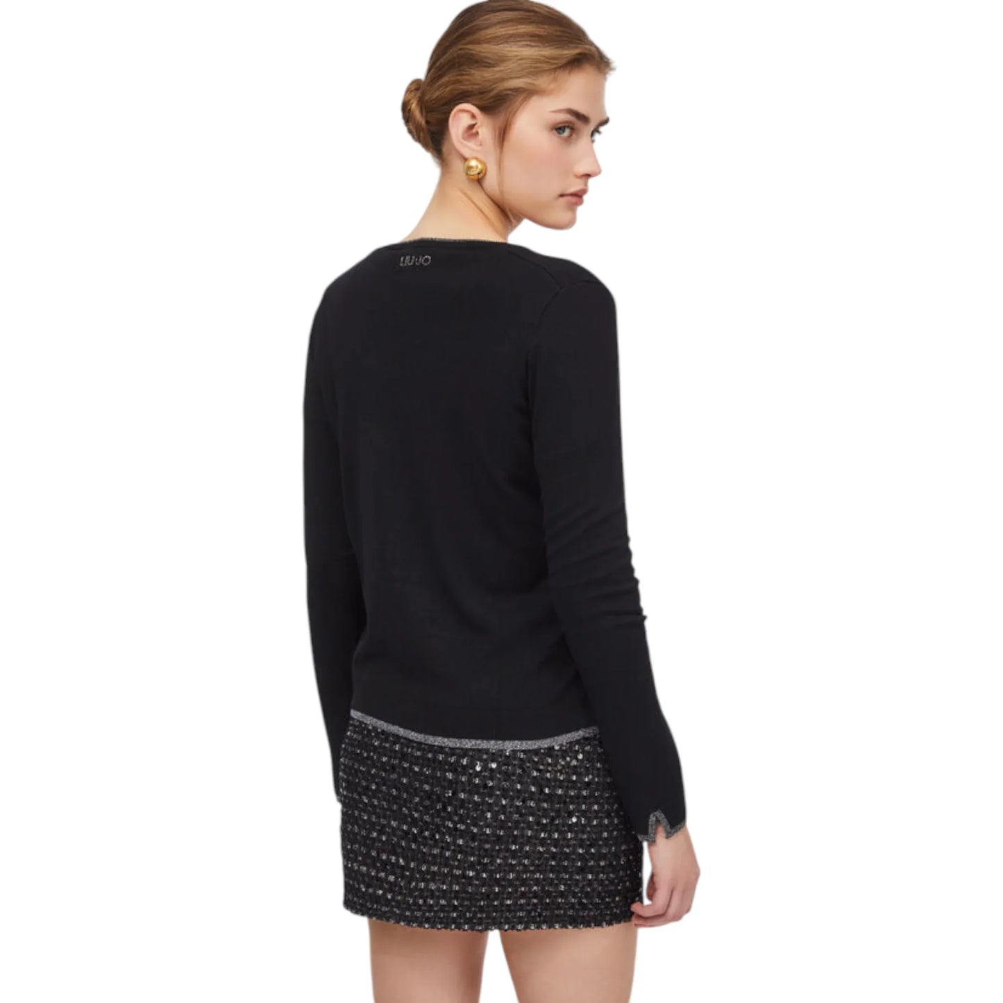 Liu Jo cardigan con bottoni gioiello