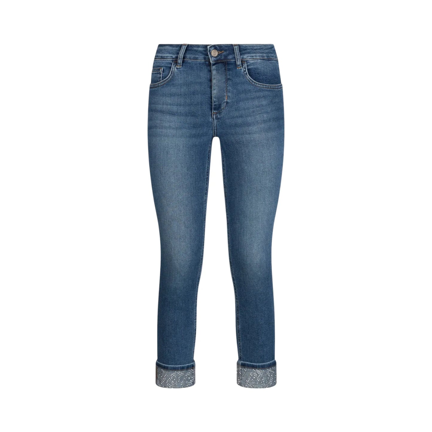 Liu jo jeans skinny con strass