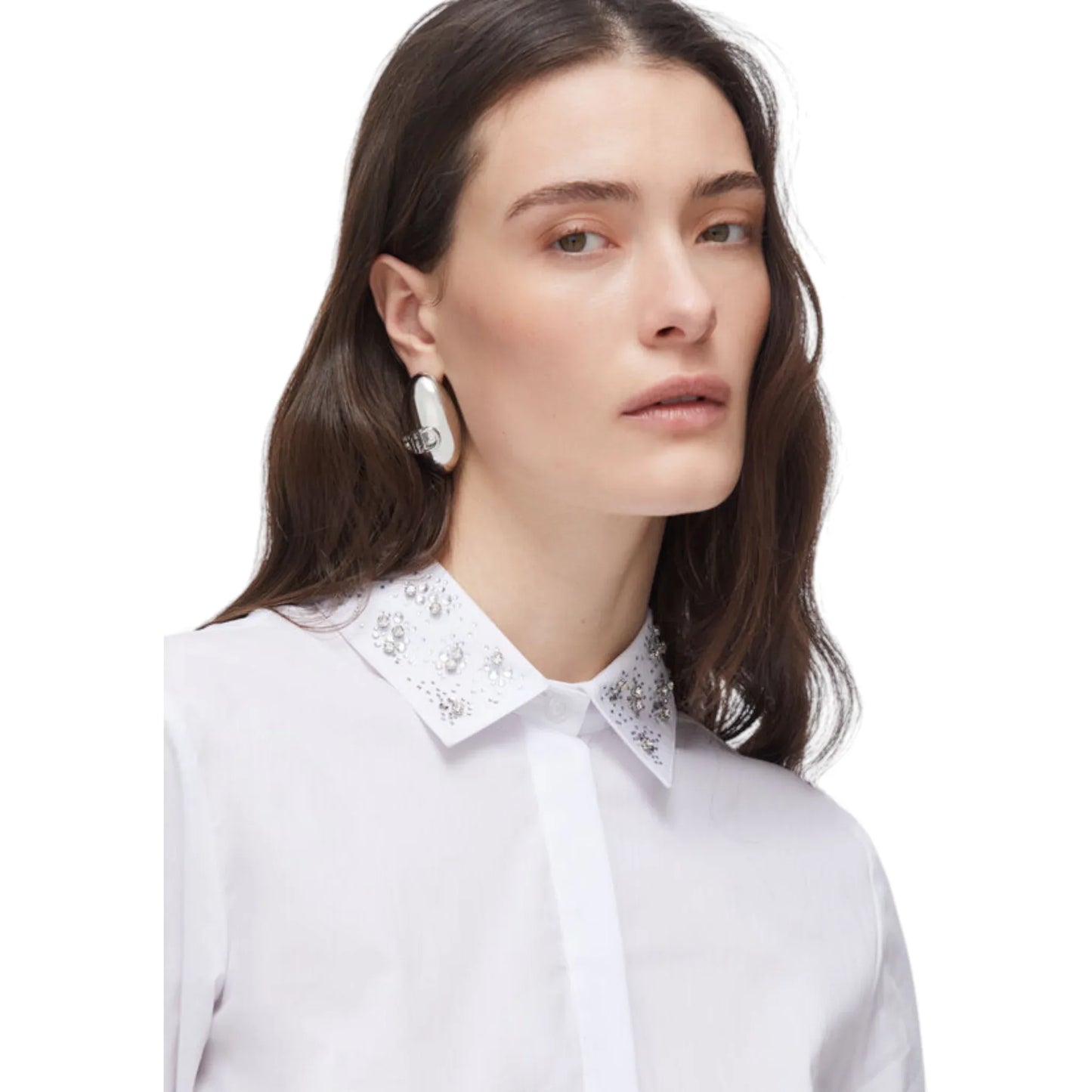 Liu Jo camicia con ricami gioiello