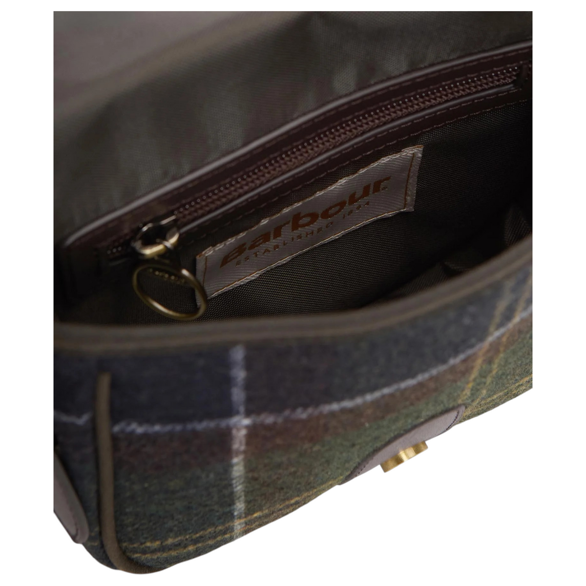 Mini borsa a tracolla Whitley in tartan