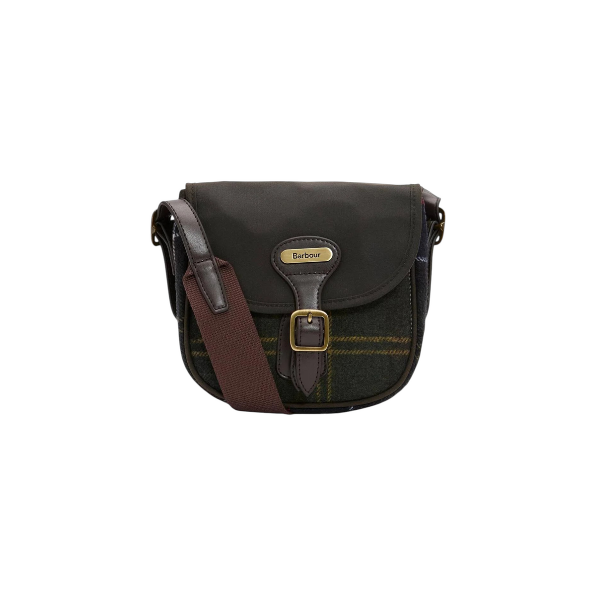 Mini borsa a tracolla Whitley in tartan