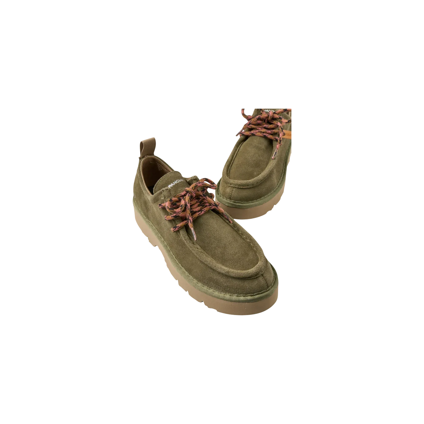 Panchic Lace-up shoe suede microfibre lining