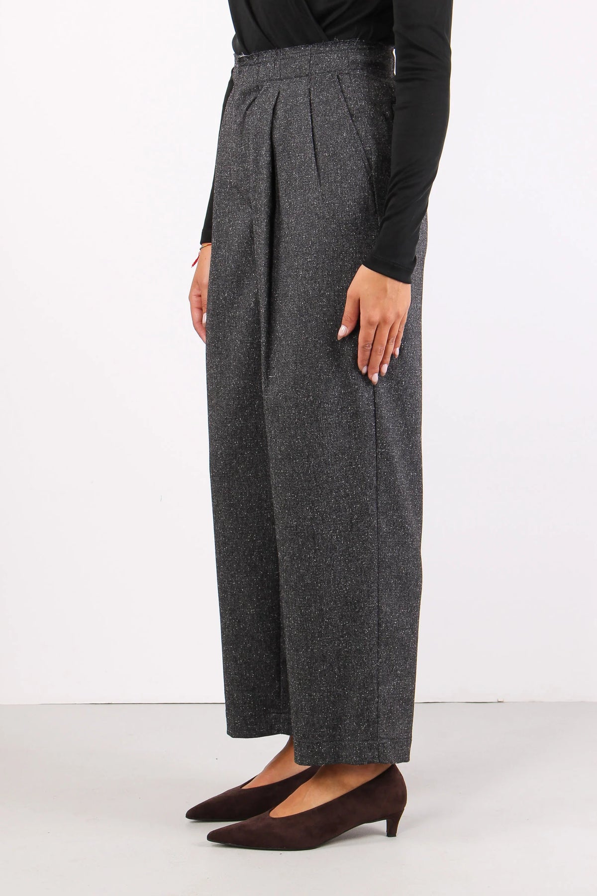 Annarita N pantalone sale e pepe vita sfrangiata
