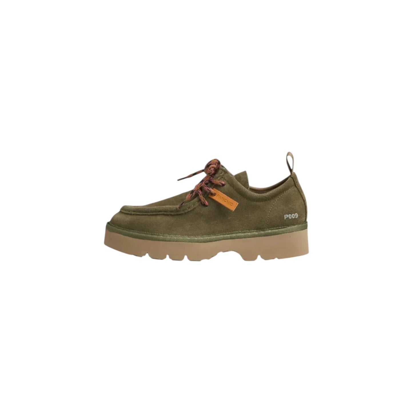 Panchic Lace-up shoe suede microfibre lining