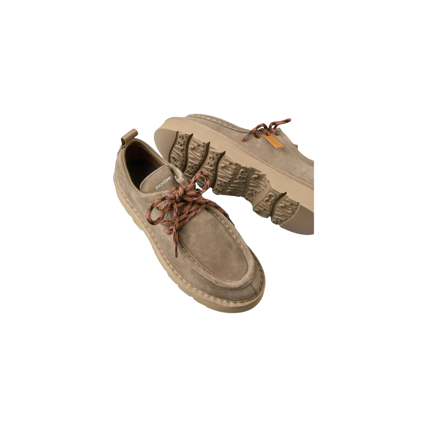 Panchic Lace-up shoe suede microfibre lining